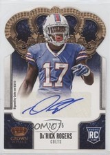 2013 Crown Royale Retail Bronze Die-Cut Signatures 21/25 Da'Rick Rogers Auto ii1