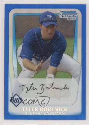 2011 Bowman Chrome Prospects Blue Refractor /250 Tyler Bortnick #BCP18 l5w
