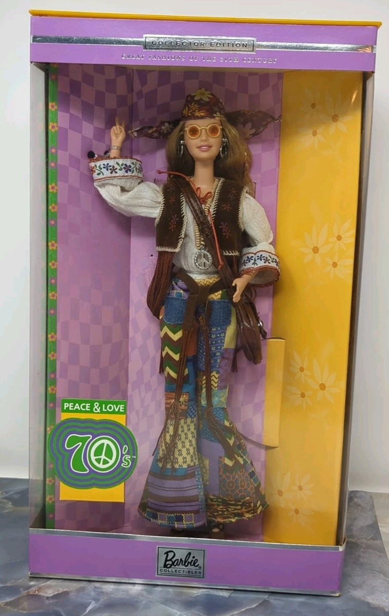 Barbieドール　PEACE＆LOVE　70th Peace & Love 70s 2001 Barbie Doll for sale online | eBay