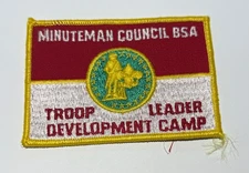 Minuteman Council Troop Leader Camp  Boy Scout MX2