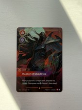 Riftbound (Vendetta)  Zed - Master Of Shadows  Signature Overnumber 191*/166 — live eBay listing