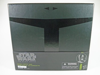 Star Wars Black Series 6'' BOBA FETT & HAN SOLO IN CARBONITE 2013 SDCC Exclusive