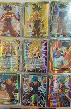 Lotto Di 50 Carte Collezionabili Dragon Ball Super/ Z / Multiverse In Inglese