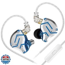 KZ ZS10 Pro IEM Earbuds,KZ in Ear Monitor for Systerm, 4BA 1DD Wired Gaming H