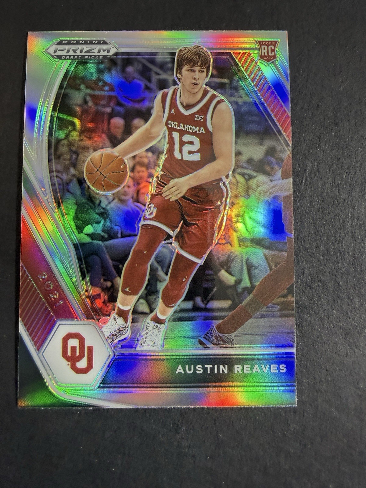 2021-22 Panini Prizm Draft Picks - Austin Reaves #49 Silver Prizm (RC) 