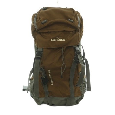 TATONKA Backpack Bicolor Mesh Pocket Brown Gray MI GY18 Men's