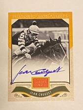 Jean Cruguet 2012 Golden Age Autographed Hard Signed Triple Crown