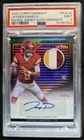 2024 Topps Midnight Jayden Daniels Rookie Auto Autograph RC Patch #/12 PSA 9