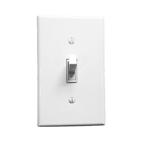 4PCS Interruttore Pannello Meccanico Casa Luce LED Parete con Viti (Bianco) - Foto 6 di 11