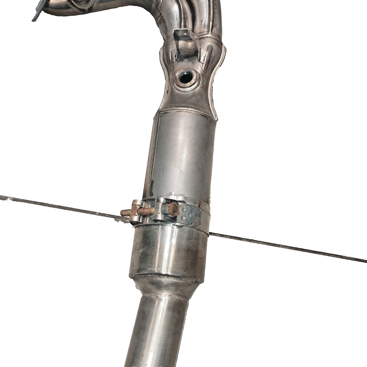 Austin Racing exhaust GP1/R-BLACK-LASER ETCHED LOGO-TITANIUM For