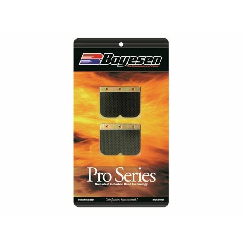 Clapets carbone de rechange résout perte puissance boite Boyesen Gas Gas EC250 EC300