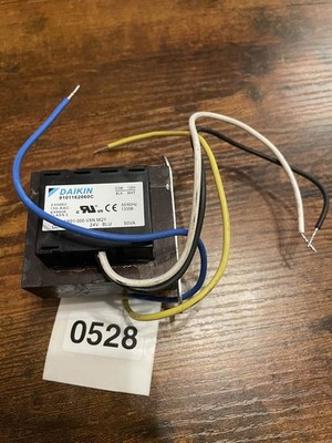  Daikin HVAC Control Transformer 208-240V to 24V 50VA 9101162000C  0528