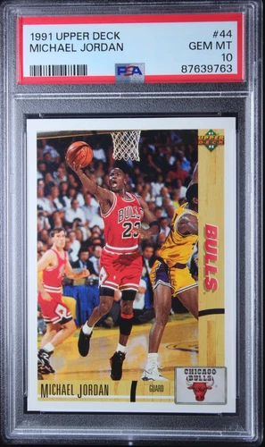 1991-92 Upper Deck Michael Jordan Card #44 PSA 10 Gem Mint
