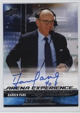 2024-25 Upper Deck Credentials Arena Experience Darren Pang #AE-DP Auto g9n