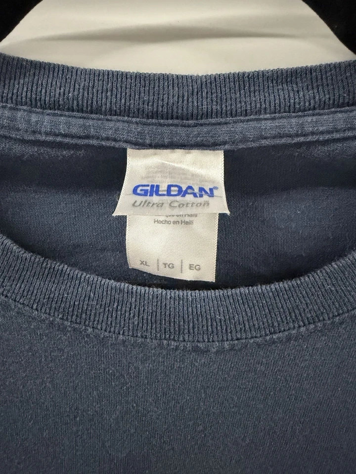 Vintage 2000s Y2K New York Yankees Babe Ruth Never Give Up T Shirt MLB Men’s XL - Image 4 of 4