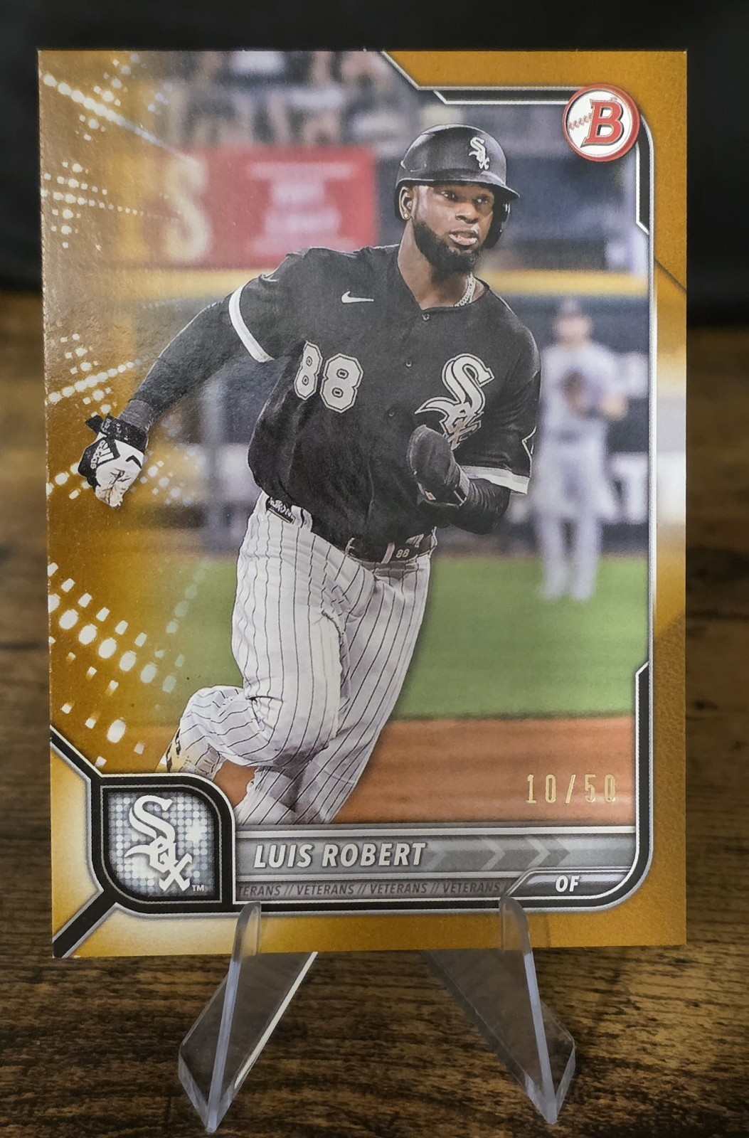 ⚾️ 2022 Bowman Luis Robert #19 Gold Parallel /50 WHITE SOX