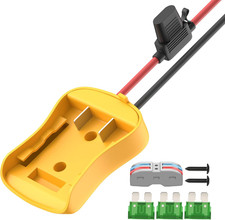 Battery Adapter Compatible with Dewalt 20V Power Wheel Battery Adapter 12 AWG Wi