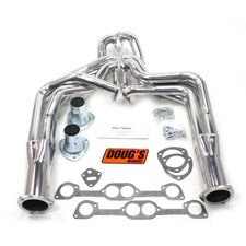 Dougs Exhaust Header D568 Full Length 16ga Ceramic For Pontiac 326-400 V8 Dougs Exhaust Header D568 Full Length 16ga Ceramic For Pontiac 326-400 V8
