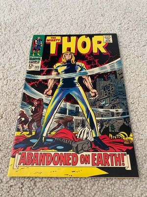 The Mighty Thor  145  VF/NM  9.0  High Grade  Lady Sif  Balder  Odin   1967