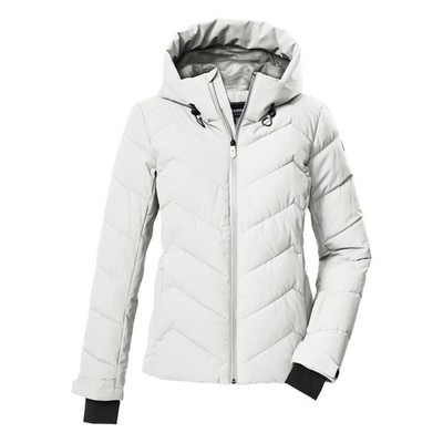 Women's KILLTEC KSW 31 Ski Quilted Jacket w/ Down Look - BROKEN WHITE 43417