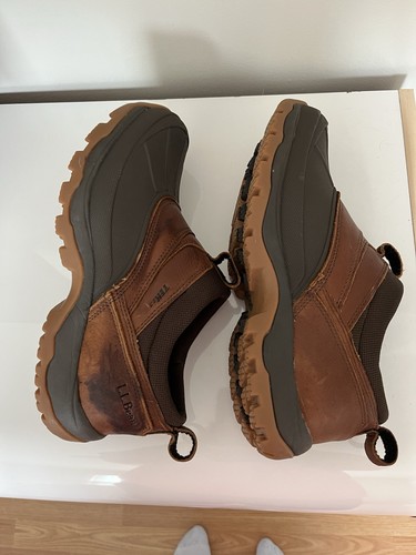 LL Bean Storm Chaser Tek 2.5 Slip On Clogs Waterproof Ankle Boots Mens 10 Medium - Picture 4 of 8