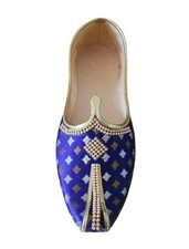 Men Shoes Leather Size US 6 Handmade Indian Casual Wedding Jutties Mojaries Flat