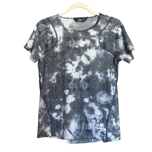 Camicetta The North Face senza cuciture top donna media stampa multicolore manica corta