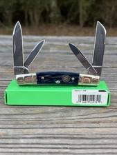 HEN & ROOSTER 324C-CB CONGRESS 4 Blade Blue Bone Pocket Knife Germany NIB