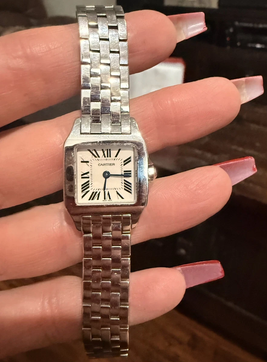 Preços baixos em Aço Inoxidável relógios de pulso feminino Cartier