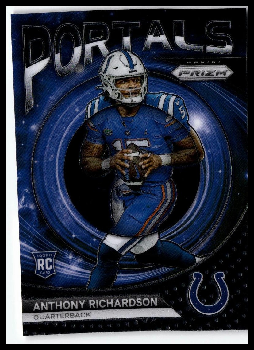 2023 Panini Prizm #PO-5 Anthony Richardson Portals