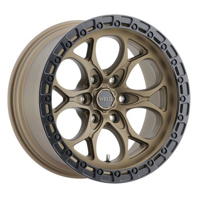 Weld Off-Road Wheels Ledge 6 18x9 -12 Satin Bronze 6x135 (QTY 4) W10689089451