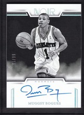 2024-25 MUGGSY BOGUES 95/99 AUTO PANINI NOIR AUTOGRAPHS