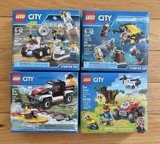 LEGO 60077 60091 60240 60300 City Space Deep Sea Kayak Vida Silvestre ATV Nuevo y Sellado