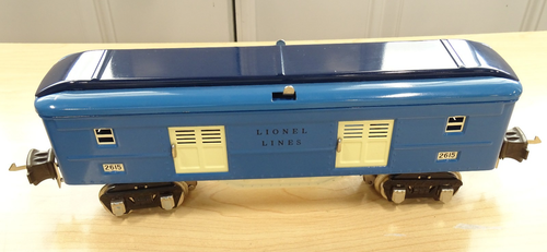 Lionel 4-Car O Gauge 2600 Series Set Two-Tone Blue 11-6004A / FedEx FS - Picture 11 of 20