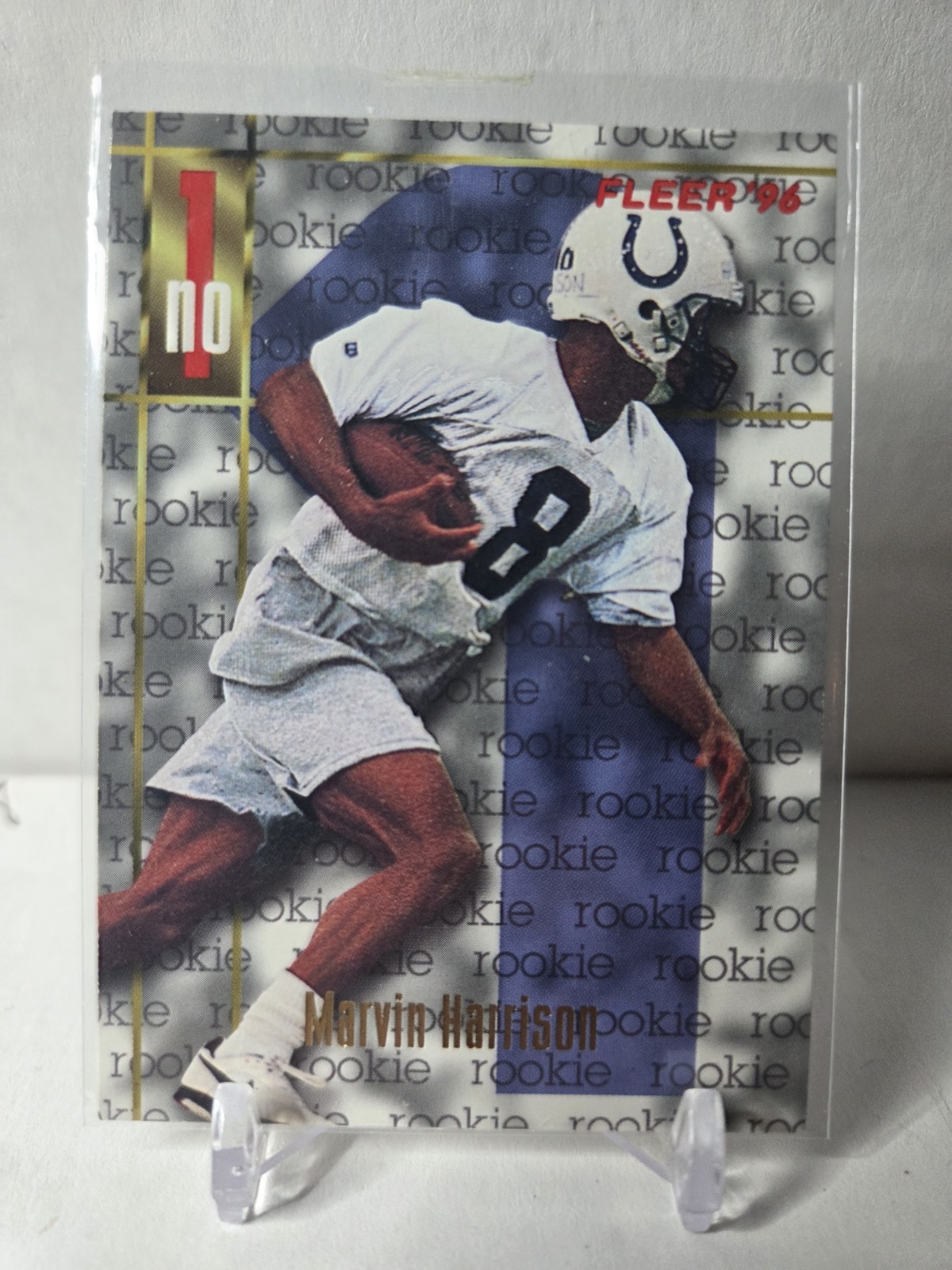1996 Fleer Marvin Harrison RC #159 Colts