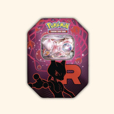 Pokemon Team Rocket's Mewtu EX Tin Box Englisch - NEU OVP