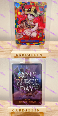 One Piece Chinese Card Game One Piece Day 2025 Luffy Don 2pcs