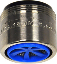 Dual Thread Water-Saving Aerator, Brushed Nickel 10477 1.5 GPM
