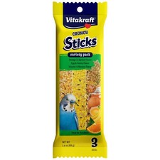 Vitakraft Crunch Sticks Variety Pack Parakeet Treats 2.5 oz. Pack of 3