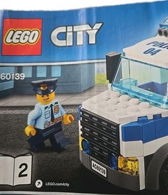 LEGO 60139 City Police Semi Truck Manual Only