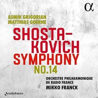 Orchestre Philharmon - Shostakovich Symphony No. 14 - Cd - G1398Z
