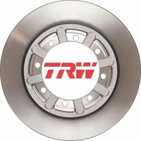 2X Bremsscheibe TRW DF6335S 2 Bremsscheiben Hinterachse Hinten