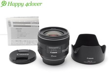  Unused w/ Hood Canon EF 35mm f/2 IS USM AF Wide Angle Prime Lens From JAPAN