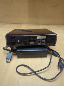 Xbox 360 S Slim Model 1439 Matte Black Console Only Tested Works