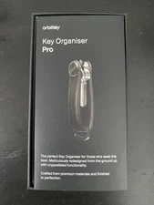 Orbitkey - Key Organiser Pro Leather - Blackout NEW