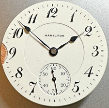 * 16S HAMILTON Gr 956 M 2  17J Adj  OF PS POCKET WATCH Movement  P60