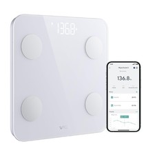 Wyze Scale S Digital Body Scale - Body Fat, BMI, Composition, Bluetooth, 400 lb
