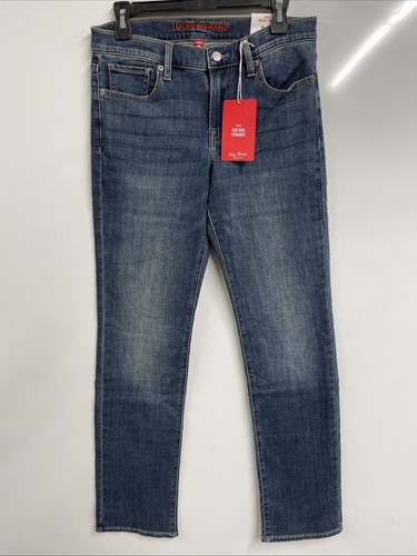 Lucky Brand Stretch Jeans Sweet Mid Rise Straight Dark Blue Curry Women's 8/29 R