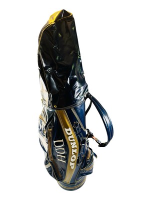 Vintage Dunlop DDH Maxfli Faux Leather Den Caddy Carry BAG | eBay