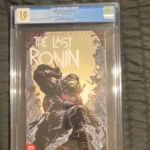 TMNT The Last Ronin #3 IDW 2021 CGC 10 Gem Mint Retailer Incentive Variant